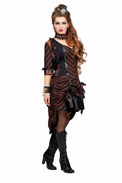 Steampunk Jurk Dames Steampunk van Wilbers & Wilbers koop je bij Partywinkel