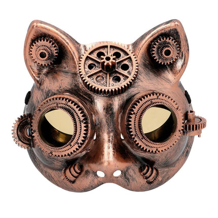 Steampunk Masker Bruin Konijn van Boland koop je bij Partywinkel