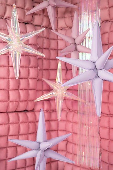 Ster Ballon Roze Ster 70cm van Partydeco koop je bij Partywinkel