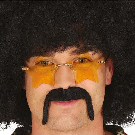 Ster Bril Geel van Fiestas Guirca koop je bij Partywinkel