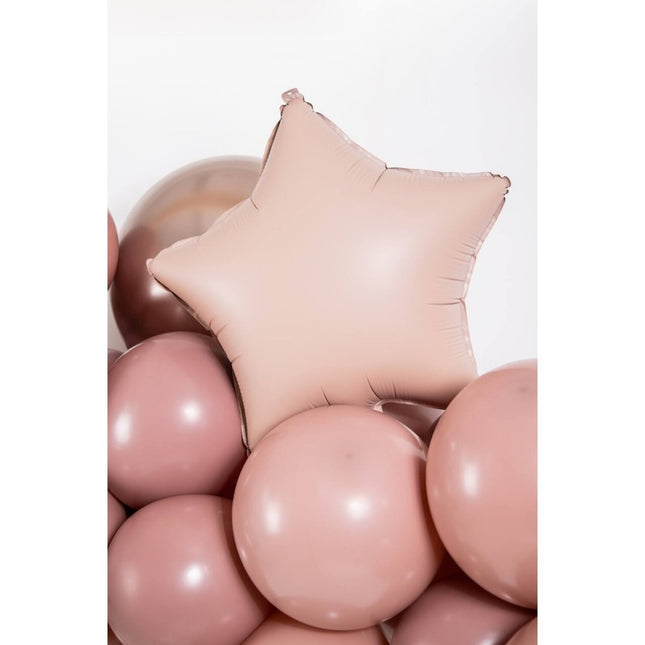 Ster Helium Ballon Roze Leeg 45cm van Folat koop je bij Partywinkel