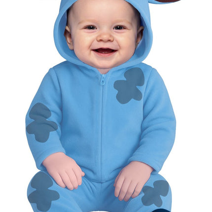Stitch Kostuum Blauw Baby Onesie van Fiestas Guirca koop je bij Partywinkel