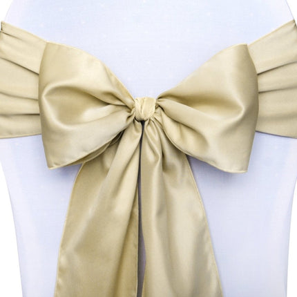 Stoelstrikken Goud 2,75m 10st van Partydeco koop je bij Partywinkel