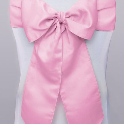 Stoelstrikken Lichtroze 2,75m 10st van Partydeco koop je bij Partywinkel