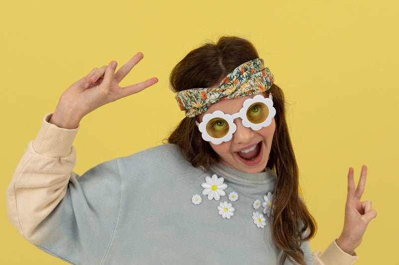 Strijk Embleem Bloemen 10st van Partydeco koop je bij Partywinkel