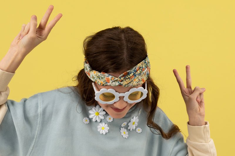 Strijk Embleem Bloemen 10st van Partydeco koop je bij Partywinkel