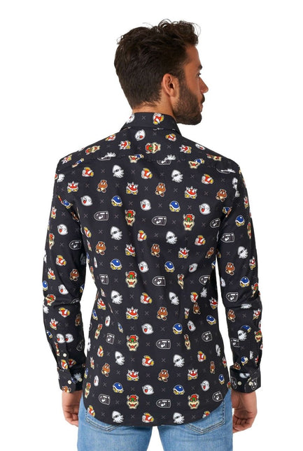 Super Mario Bad Guys Overhemd Heren OppoSuits van OppoSuits koop je bij Partywinkel