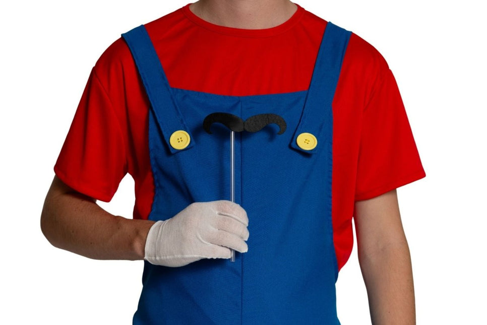 Super Mario Pak Rood Blauw Heren van PartyXclusive koop je bij Partywinkel