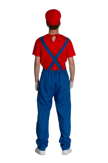 Super Mario Pak Rood Blauw Heren van PartyXclusive koop je bij Partywinkel