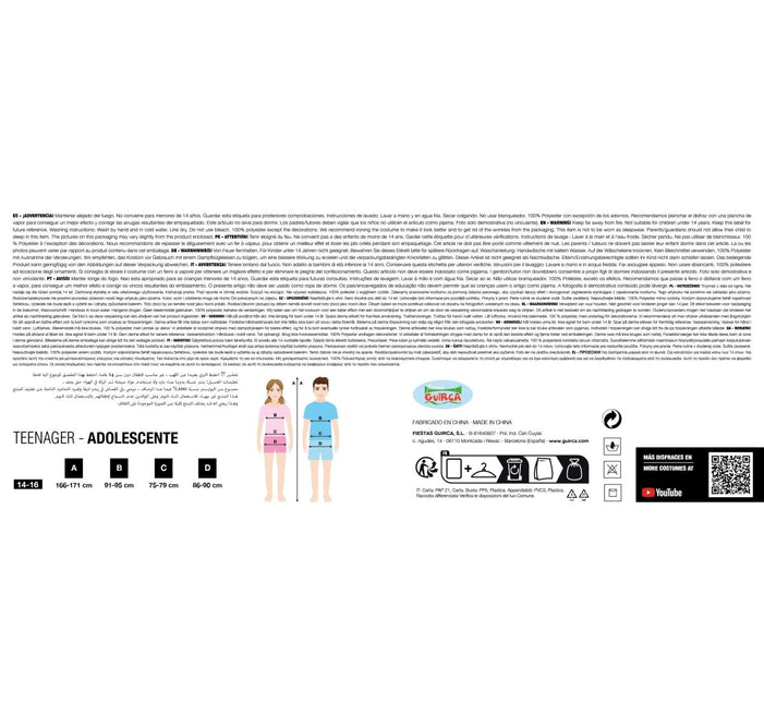 Super Woman Kostuum 14/16 jaar van Fiestas Guirca koop je bij Partywinkel