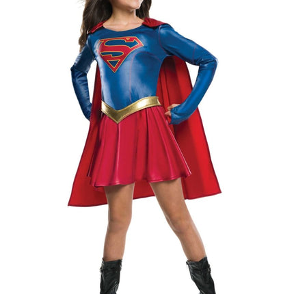 Supergirl Pak Kind Jurk van Rubies koop je bij Partywinkel