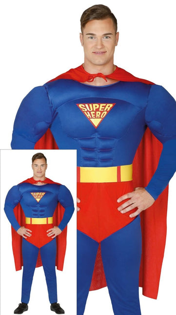 Superman Kostuum Heren van Fiestas Guirca koop je bij Partywinkel