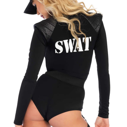 Swat Pak Dames Bodysuit Leg Avenue van Leg Avenue koop je bij Partywinkel