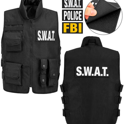Swat vest fbi /politie van Widmann koop je bij Partywinkel