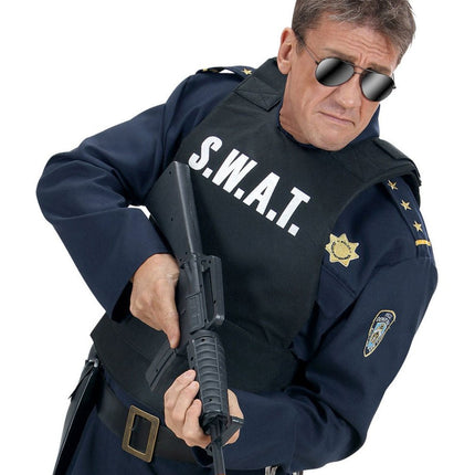 Swat Vest Zwart van Widmann koop je bij Partywinkel
