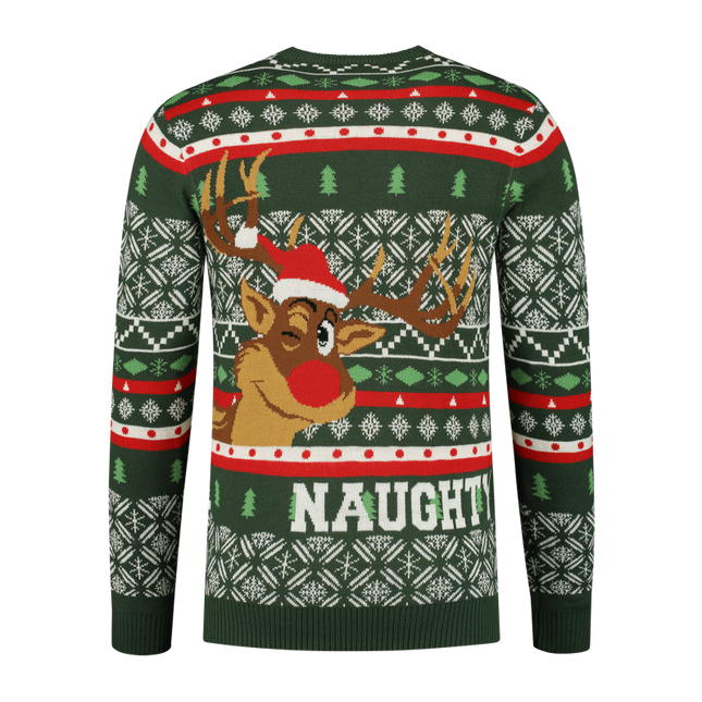 Trui Naughty or Nice Rudolph Heren