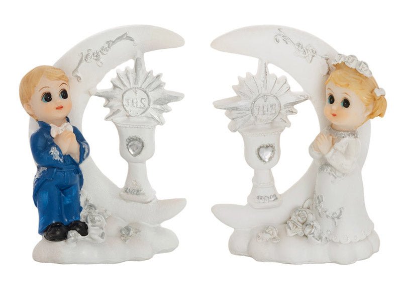 Taarttopper Comunnie Jongen 9cm van Partydeco koop je bij Partywinkel