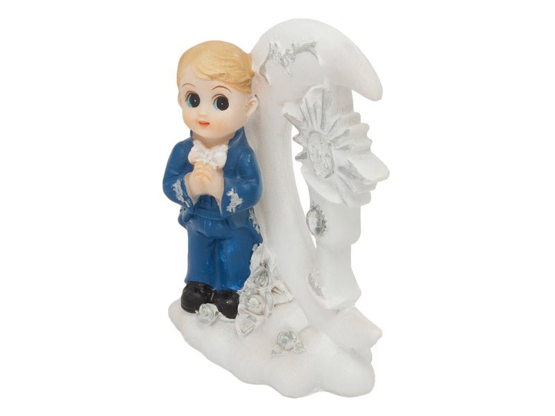 Taarttopper Comunnie Jongen 9cm van Partydeco koop je bij Partywinkel
