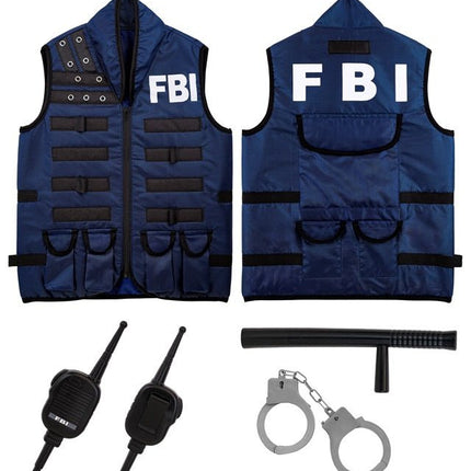 TACTISCH FBI VEST van Widmann koop je bij Partywinkel