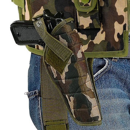 TACTISCH HOLSTER CAMOUFLAGE van Widmann koop je bij Partywinkel