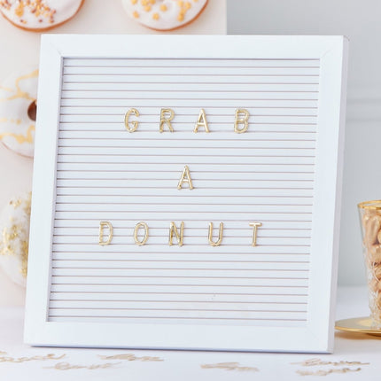 Tafeldecoratie Letterbord 25cm van Ginger Ray koop je bij Partywinkel