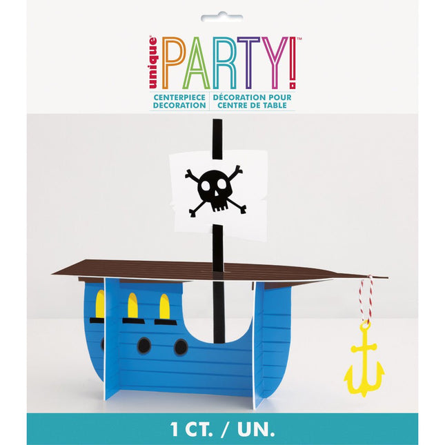 Tafeldecoratie Piratenschip van Unique koop je bij Partywinkel