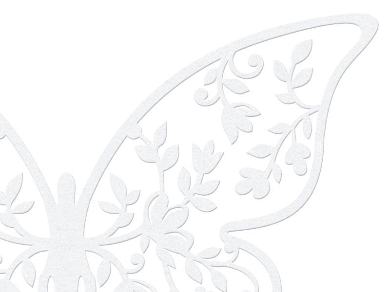 Tafeldecoratie Vlinder Papier 6,5cm 10st van Partydeco koop je bij Partywinkel