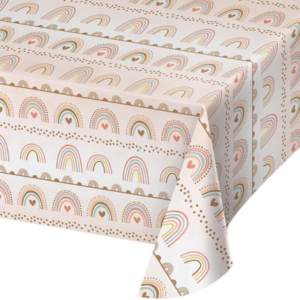 Tafelkleed Regenboog 2,59m van Creative Converting koop je bij Partywinkel