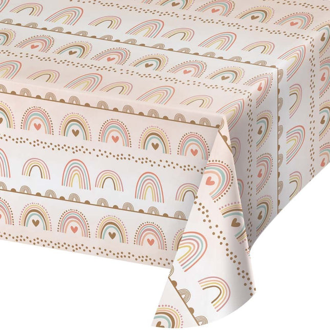 Tafelkleed Regenboog 2,59m van Creative Converting koop je bij Partywinkel