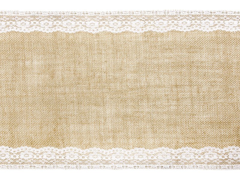 Tafelloper Jute 2,75m van Partydeco koop je bij Partywinkel