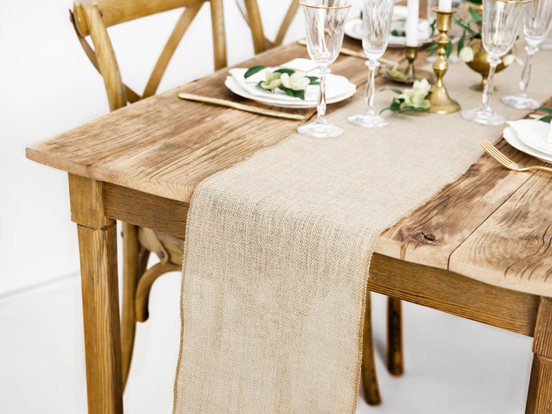 Tafelloper Jute 5m van Partydeco koop je bij Partywinkel