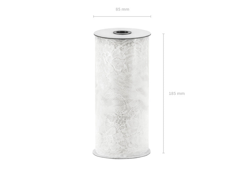 Tafelloper Kant 18cm 9m van Partydeco koop je bij Partywinkel