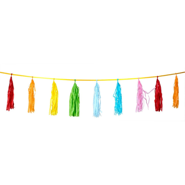 Tassel Slinger Gekleurd 3m van Folat koop je bij Partywinkel