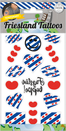 Tattoo Friesland van WeFiesta koop je bij Partywinkel