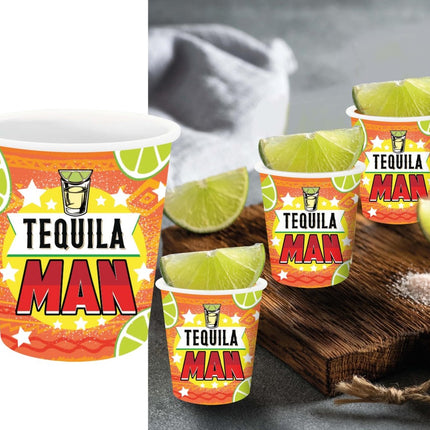 Tequila Shotglaasjes 6cm 3st van Fiestas Guirca koop je bij Partywinkel