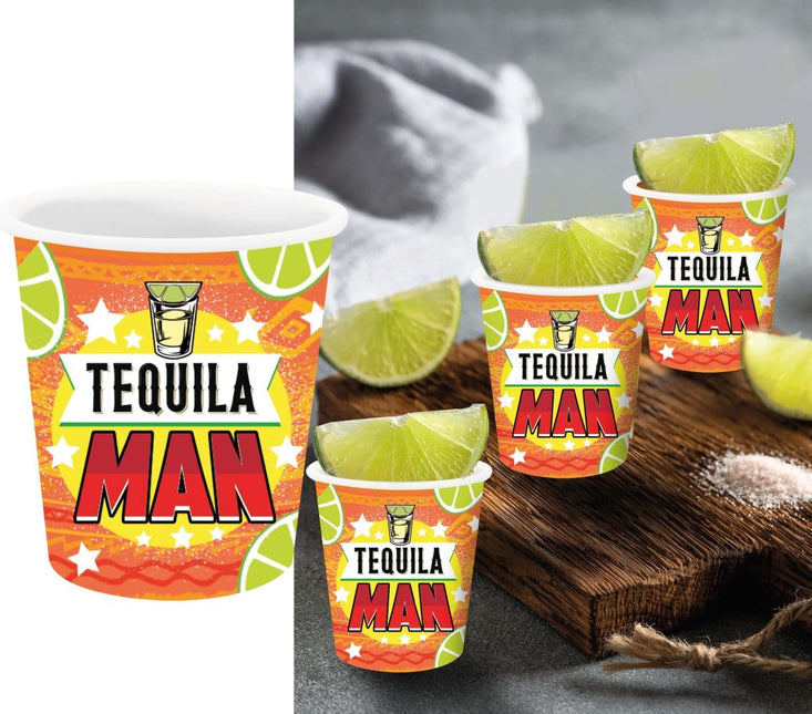 Tequila Shotglaasjes 6cm 3st van Fiestas Guirca koop je bij Partywinkel