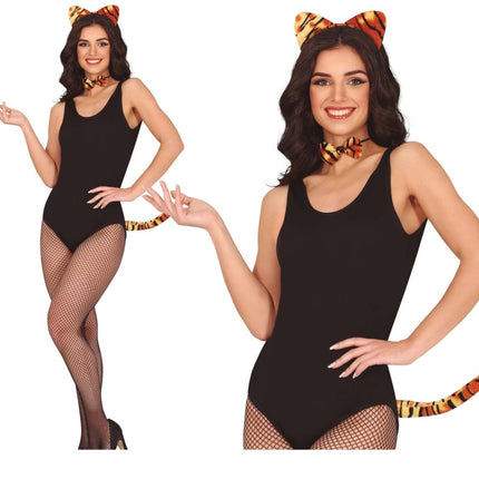 Tijger Accessoireset 3 delig van Fiestas Guirca koop je bij Partywinkel