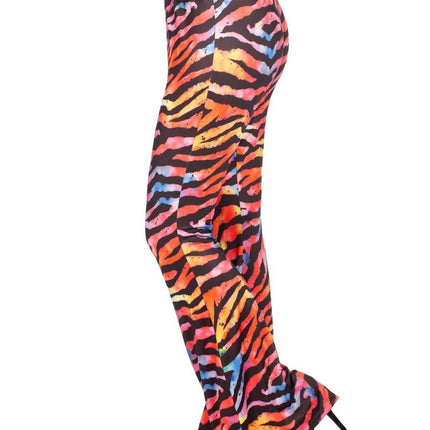 Tijger Broek Gekleurd Dames van Wilbers & Wilbers koop je bij Partywinkel