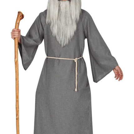 Tovenaar Kostuum Heren Grijs L van Fiestas Guirca koop je bij Partywinkel