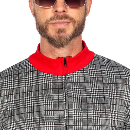 Trainingspak Fout Heren Grijs van Wilbers & Wilbers koop je bij Partywinkel