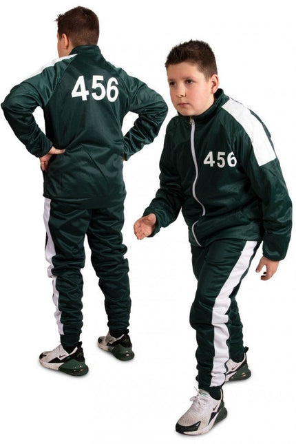Trainingspak Koreaans Squid Spel Kind van PartyXplosion koop je bij Partywinkel
