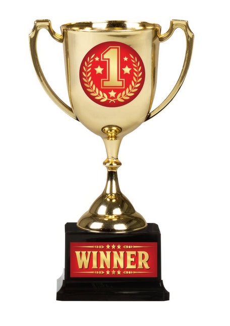 Trofee Winner van Fiestas Guirca koop je bij Partywinkel