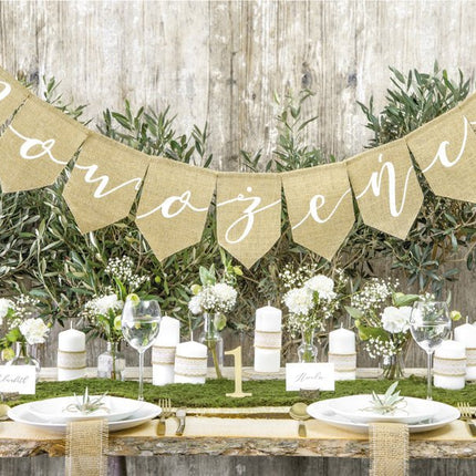 Trouwringen Doosje Hout 6cm van Partydeco koop je bij Partywinkel
