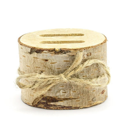 Trouwringen Doosje Hout 6cm van Partydeco koop je bij Partywinkel