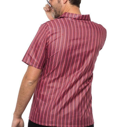 Tshirt Jaren 70 Rood van Partychimp koop je bij Partywinkel