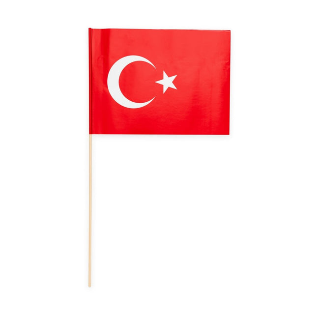 Turkije Vlag 10st van WeFiesta koop je bij Partywinkel
