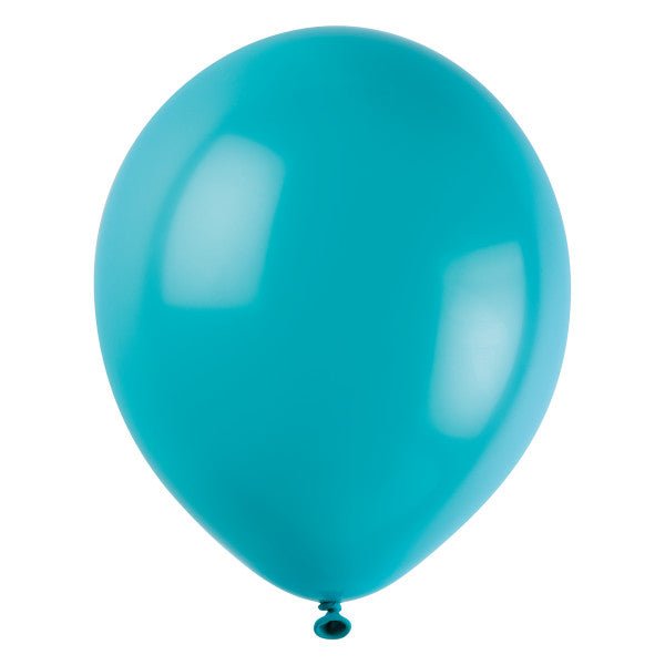 Turquoise Ballonnen 30cm 50st van Unique koop je bij Partywinkel