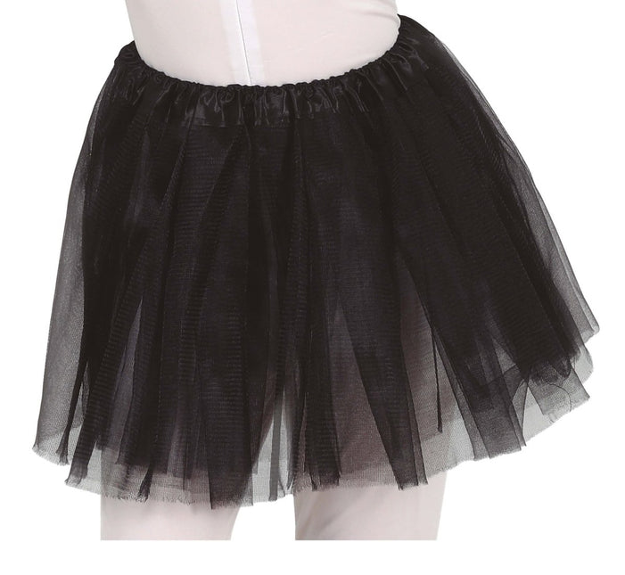 Tutu Kind Zwart 31cm van Fiestas Guirca koop je bij Partywinkel