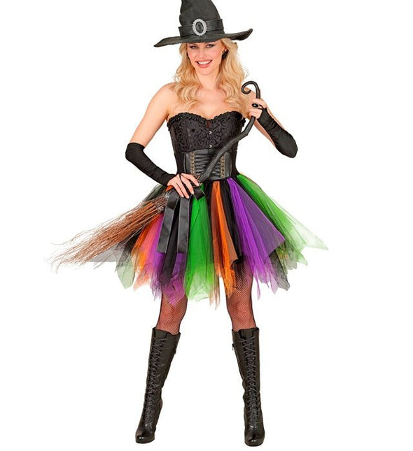 Tutu Paars/Groen/Oranje van Widmann koop je bij Partywinkel