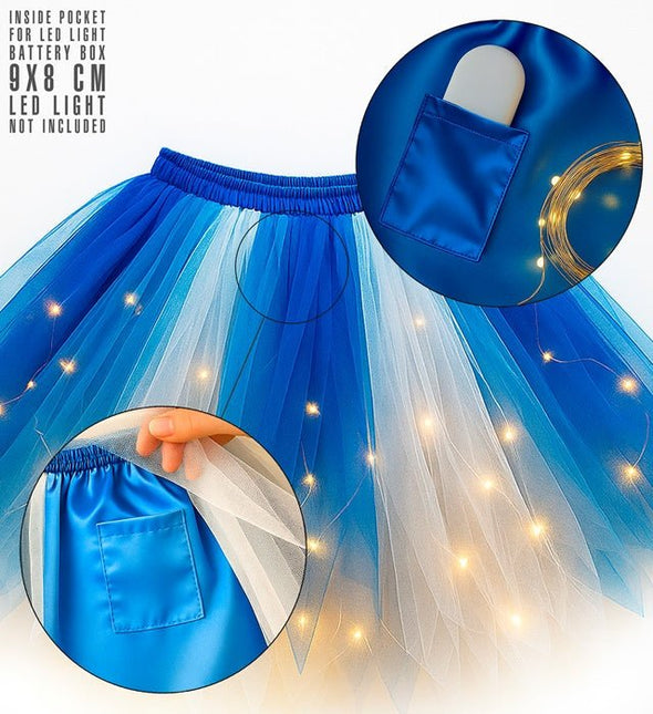 Tutu Wit/Blauw van Widmann koop je bij Partywinkel